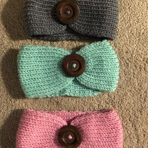 Baby girl knitted headbands